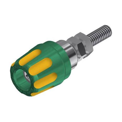 Borne de polarité Ø stylo (détails): 4 mm Hirschmann Test & Measurement PK 10 A 930099188 jaune, ver (1/2)