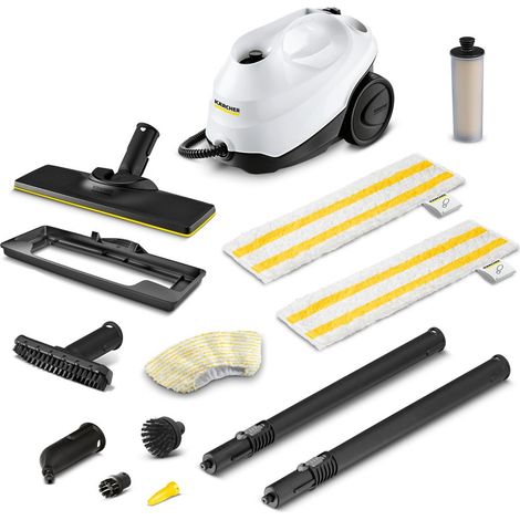 Kärcher – Nettoyeur vapeur 1900W – Pression 3,5 bar – Réservoir 1L – Préchauffage 30s – Accessoires EasyFix pour nettoyage efficace