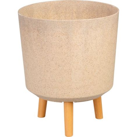 Blumentopf Strend Pro, Farbe Bambusfaser, 30x30x37 cm