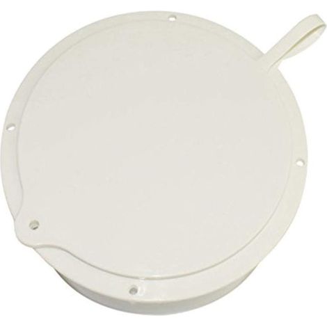 Bride et bouchon d'évacuation pour climatiseur – Compatible avec Delonghi NE2002 – Accessoire pour PAC air – Couleur blanche
