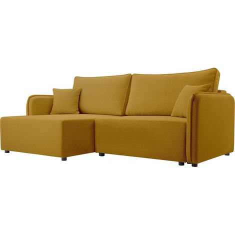 Canapé d'angle TrendyNest 111, Velo 626, Fonction de couchage, Boîte de literie, 227x147x93cm, 0 (1/5)