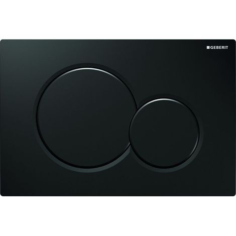 Betätigungsplatte GEBERIT Sigma 01 schwarz glänzend 115.770.DW.5 (1/5)