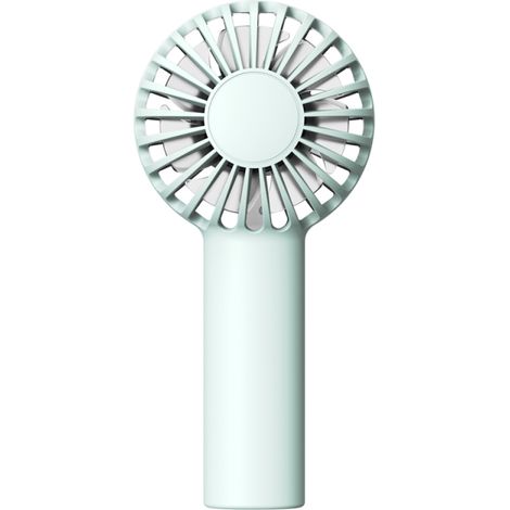 Ventilateur portable sans fil rechargeable par USB, idéal pour le camping, la randonnée et les pique-niques d'été. (1/5)