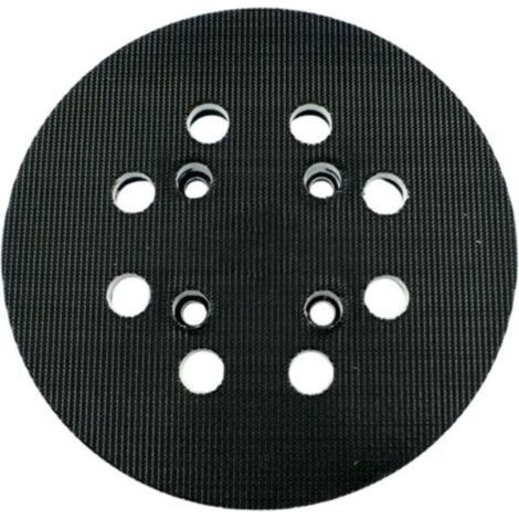 Plateau ponçage 125mm pour Bosch PEX series - Dureté moyenne - Système accessoires complet - Installation facile (1/4)