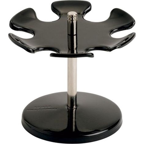 Maul Porta-tampones redondo negro para oficina 110 cm