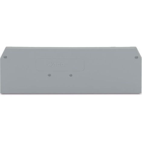 Wago Abschluss- und Zwischenplatte 281-334, 2,5mm, Grau (1/2)