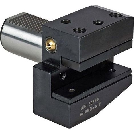 Porte-outils VDI radial B2 à gauche, VDI : 40, h1 25/20 mm, b1 85 mm, b2 : 42,5 mm, b3 : 12,5 mm, h5 : 32,5 mm, h6 : 48 mm, l1 : 22 mm, l2 : 44 mm