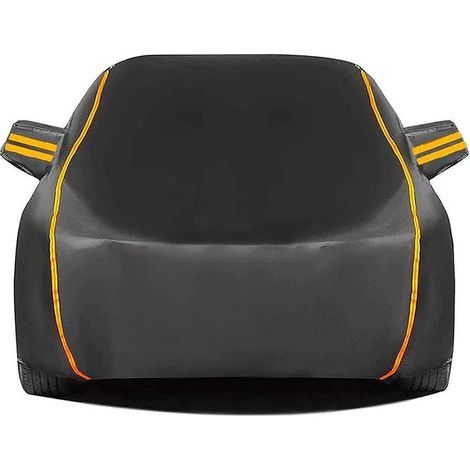 Housse auto intégrale, anti-chaleur, anti-soleil, imperméable contre pluie et neige, résistante aux déchirures, usage toutes saisons. (1/5)