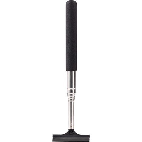 Raclette rétractable pour rétroviseur de voiture, nettoyeur haute pression avec longue perche télescopique, outil de nettoyage de rétroviseur portable, noir (1/5)