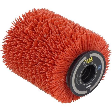 Fartools - Drahtbürste Nylon mit Schleifmittel ummantelt Ø 80 mm für Rex 80