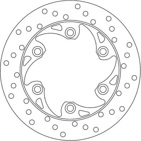 Disque de frein fixe
