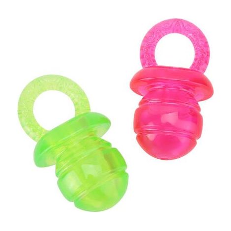 Jouets de dentition pour animaux, lot de 2, nettoyage des dents, tétine, jouet à mâcher, jouets d'entraînement pour chiens et chats. (1/5)