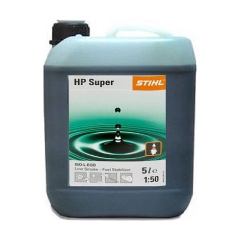 Stihl – Huile synthétique verte 5 litres pour moteurs 2 et 4 temps – Excellente lubrification – Limite dépôts et émissions de fumée