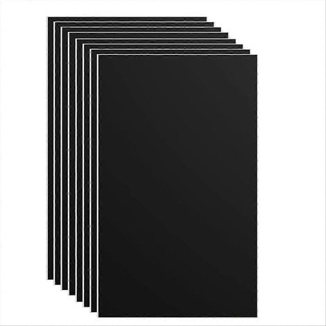 Lot de 8 protections pour poteaux de clôture, protection imperméable contre la pourriture, manchons et manchons pour poteaux en bois. (1/5)