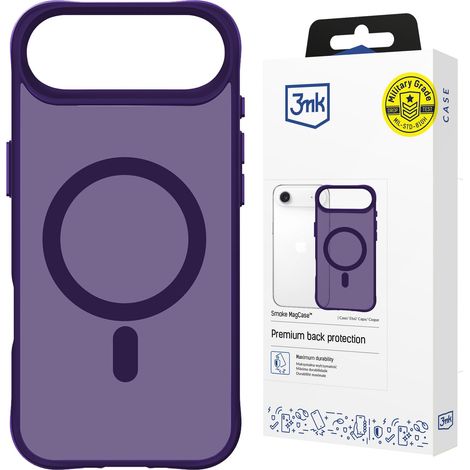 Custodia MagCase 3mk Smoke viola per Apple iPhone Air (1/5)