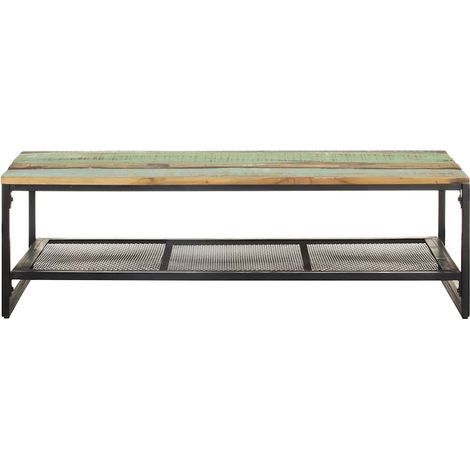 Maison Exclusive - Table basse 110x60x35 cm Bois de récupération massif (1/5)