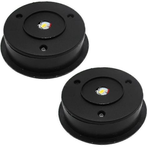 Couvercles de rechange pour panneaux solaires de lampes de jardin extérieures, lot de 2 (1/4)