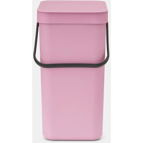 Brabantia Sort & Go 12 L Rectangular Plástico reciclado Rosa (1/5)