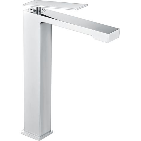 Imex -  Grifo Monomando Lavabo Caño Alto Cromado Serie  Pisa