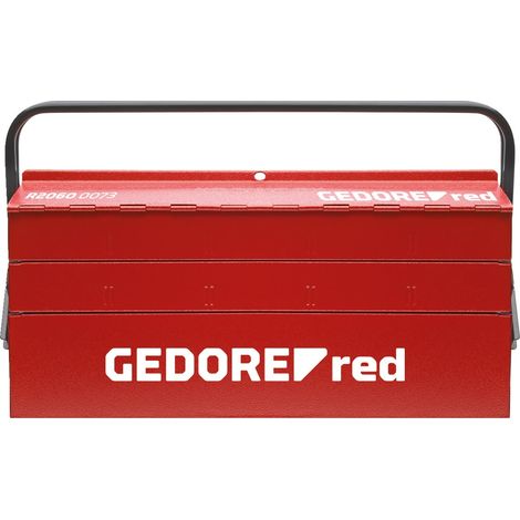 Gedore RED 3301658 R20600073 Werkzeugkasten unbestückt Stahlblech Rot (1/10)