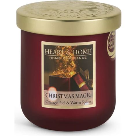 Bougie à la cire de soja Pomme du Verger - Heart and Home (1/2)