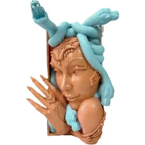 Bibliothèque décorative, unique serpentine femme Facebook cabinet (1/5)