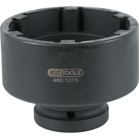 KS Tools 1 Nutmuttern-Schlüssel mit 6 Zapfen für Mercedes, 86 mm