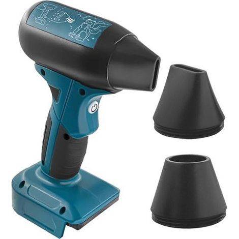 Mini souffleur à air comprimé sans fil, portable et sans balais, 4 modes, compatible Makita