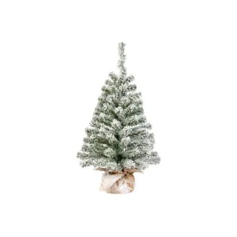 ARBOL MINI IMPERIAL NEVADO 75CM VERDE/BLANCO