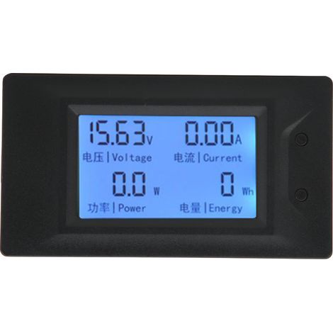 30A DC-Digitalmultimeter für Spannung, Strom, Leistung und Energie – Batterietester (1/5)