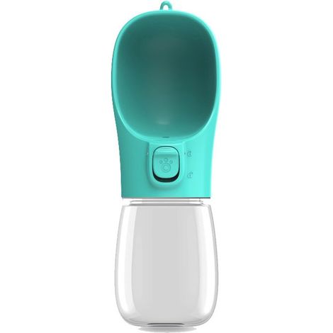 Bouteille d'eau Portable pour Chien, 350ml Bouteille d'eau de Voyage antibactérienne de qualité Alimentaire pour Chien et Chat, Eau Potable pour Animal de Compagnie en Plein air (1/5)