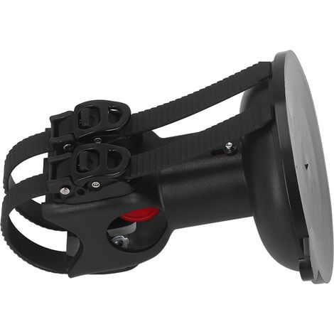 Support mural pour pistolet de massage avec ventouse, en ABS de 115 mm de diamètre, pour la maison ou la chambre. (1/5)