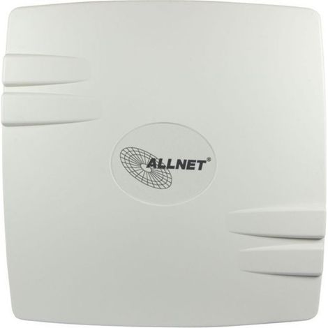 Antena ALLNET 5,8 GHz Flat Patch para exteriores 3T3R MIMO 15dbi tipo N hembra