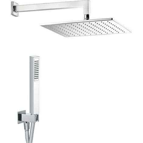 Kit Doccia Estro con soffione Quadro 25 cm