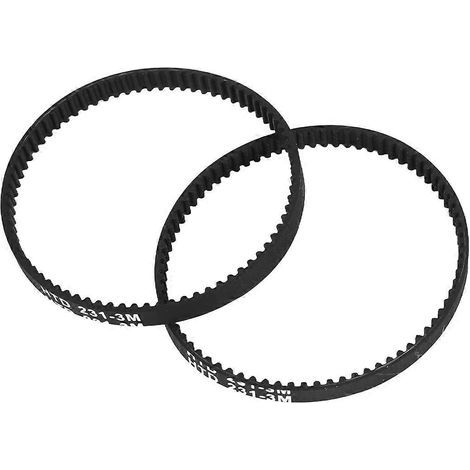 Lot de 2 courroies de rechange pour aspirateurs Shark NV501. NV502. NV503. NV505 et NV500W Rotator Lift-Away. (1/5)