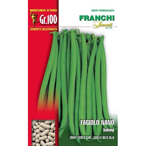 BUSTA SEMI DI FAGIOLO NANO BALONG 100 GR