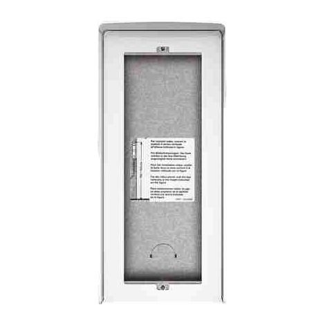 BTI350632 Scatola fuori muro 3 moduli con tetto antipioggia
