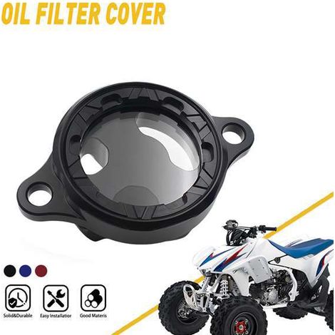 Bouchon de filtre à huile pour quad Honda TRX450R, TRX450ER, CBF450R, CBF450X (1/4)
