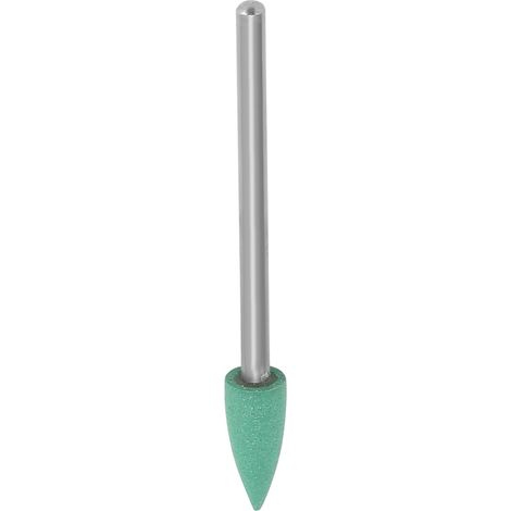 Fraises de Polissage Dentaire en Silicone, Grain 240 pour Meulage et Polissage Dentaire, Vert XS (1/5)