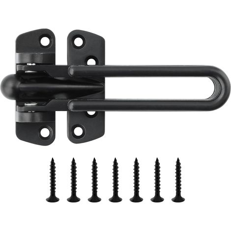 Verrous Loquet Extérieur,11x5 CM, Verrou Porte Loquet Pratique, Verrou Porte Interieure en Acier Inoxydablede, Loquet Porte Coulissante Pour Portes, Fenêtres, Clôtures, Doré