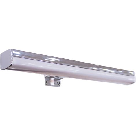 Aplique baño LED “Madrid” (6W 5500K 412lm) IP44 fabricado en aluminio y ABS color blanco y cromo (1/4)