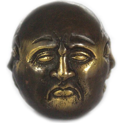 Fengshui - Bouddha à quatre visages - 4,5 cm- Vendu par 1 (1/4)