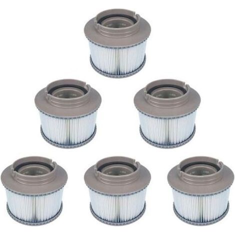 Paquet de 6 filtres MSPA de remplacement pour FD2089, pompe cartouche filtrante adapte tous les spas MSPA actuels (1/5)