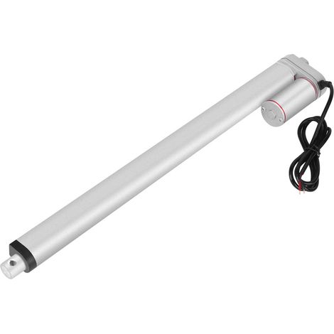 Vérin électrique 12V 1000N Course 150-500mm Moteur de levage avec Support (400mm) (1/5)