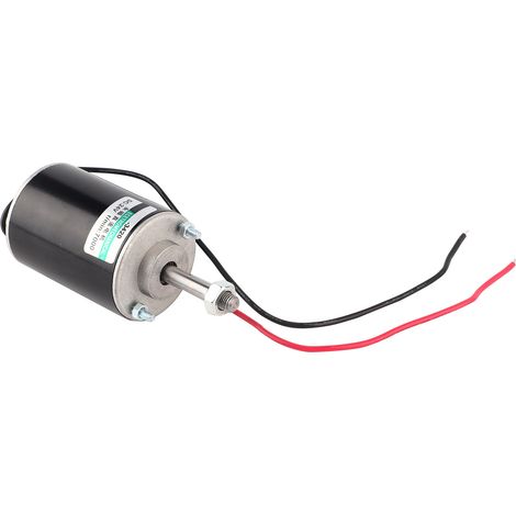 12/24V 30W Hochgeschwindigkeits-CW/CCW-Permanentmagnet-Gleichstrommotor für DIY-Generatoren (24V 7000 U/min) (1/5)