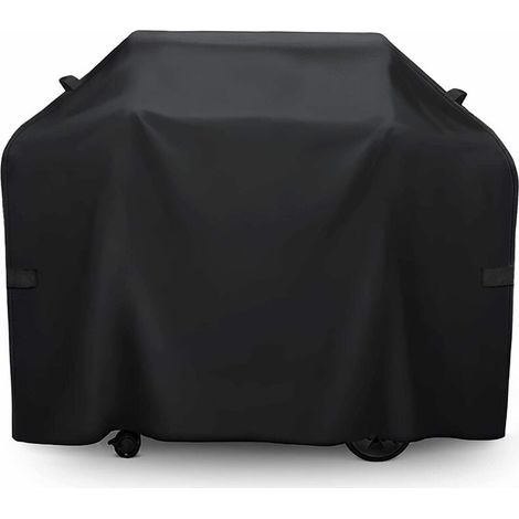 Tigrezy Housse Barbecue. Housse Barbecue Exterieur. Oxford Protection BBQ à Gaz. Couverture de Grill Anti-Vent/Anti-UV/Anti-l'eau/Anti-l'Humidité/Antipoussière 150x100x125(420D) (1/5)