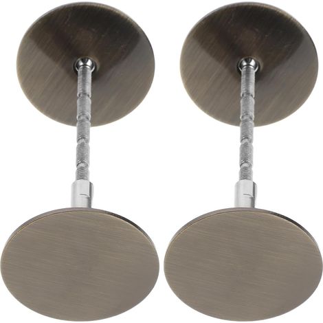 Healeved Lot de 2 plaques recouvrement décoratives et élégantes pour trous porte ouvertures (1/5)