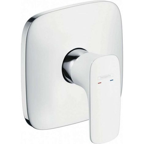 Set de finition pour mitigeur douche encastré chroméé (1/3)