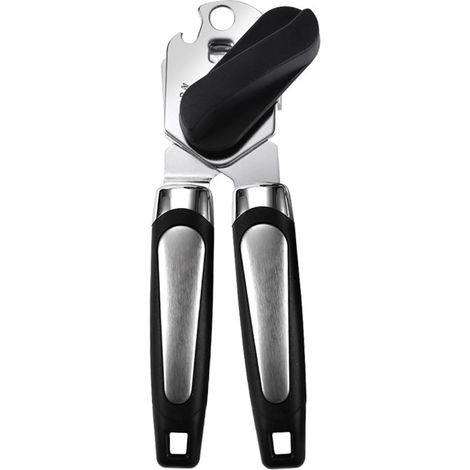 abrelatas, abrebotellas, plástico, acero inoxidable, mango ergonómico, cocina (1/5)