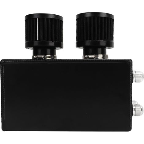 Séparateur d'huile avec filtre 2L, réservoir en aluminium AN10 pour Civic 1992-2000, collecteur de vapeur d'huile moteur, kit de recyclage, robuste et durable. (1/5)